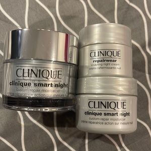 Clinique smart night and repairwear